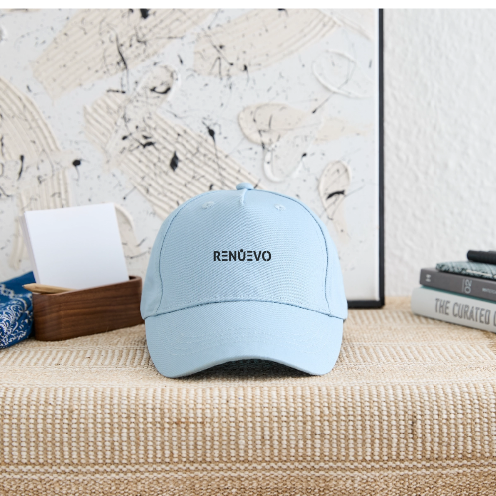 Organic Kids’ Baseball Cap - light blue