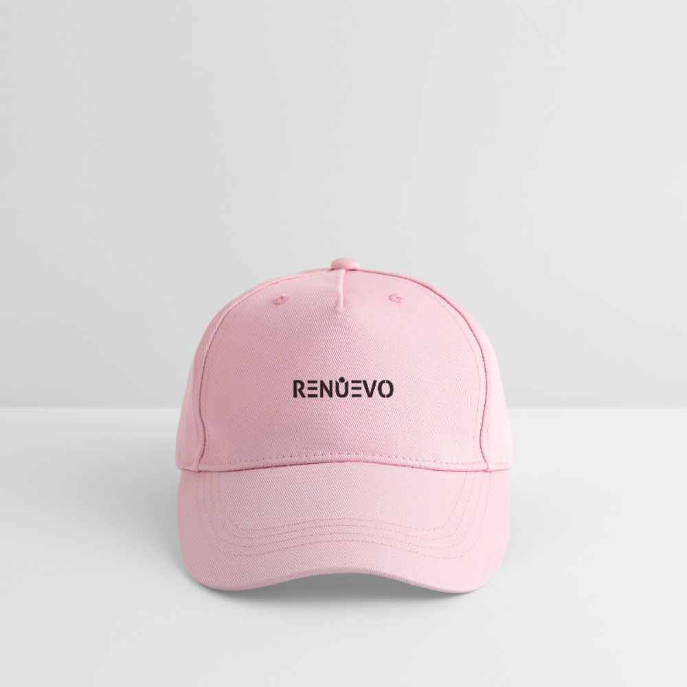 Organic Kids’ Baseball Cap - light pink
