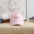 Organic Kids’ Baseball Cap - light pink