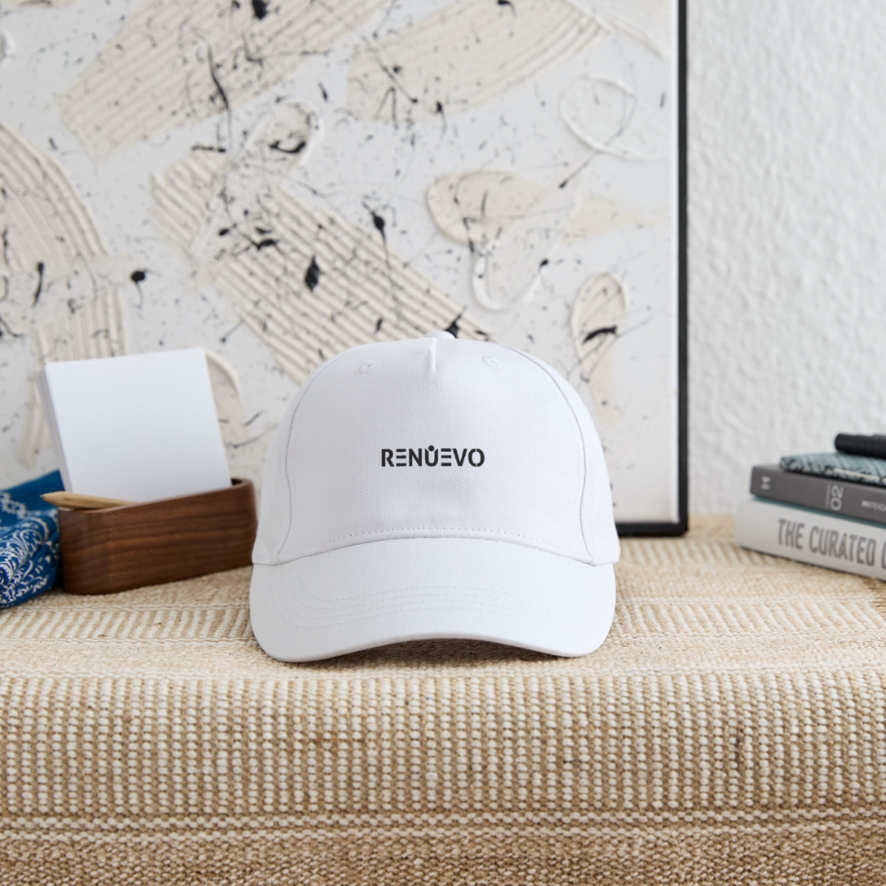 Organic Kids’ Baseball Cap - white